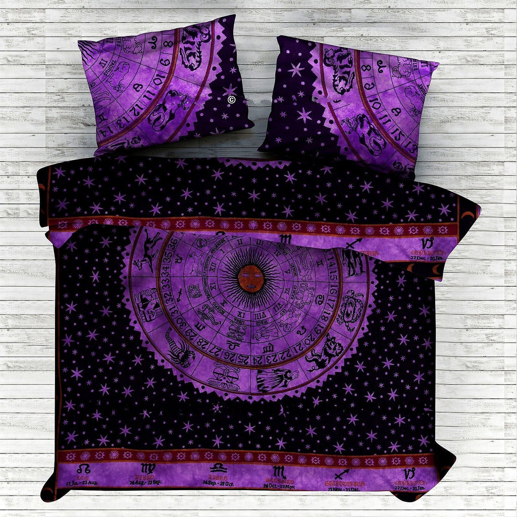 astrology duvet cover