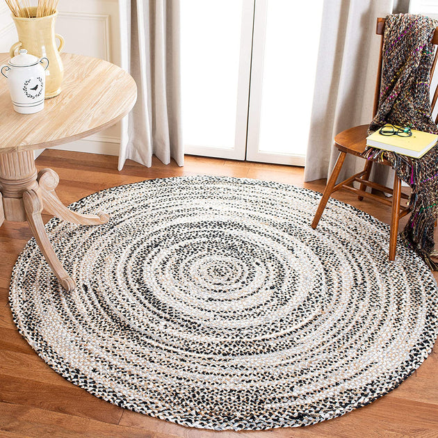 6' X 9' Oval Kerala Natural Jute Rug– Qolture