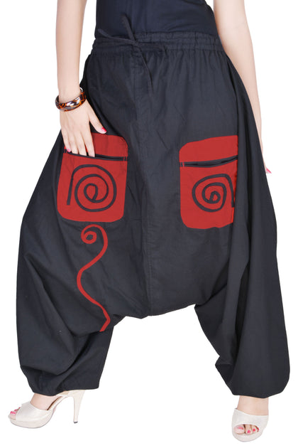 Aladdin Afghani Long Women Trousers Baggy Loose Summer Pants