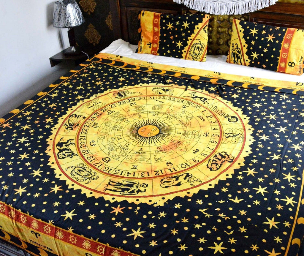 astrology quilt cover