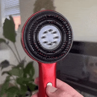 Electric Massage Brush with Red Light for Hair Growth and Scalp Care - HairFlow