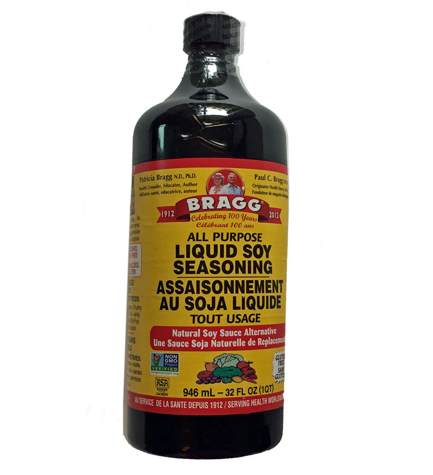 Bragg All-Purpose Liquid Soy Seasoning - 946Ml – Vegan Supply