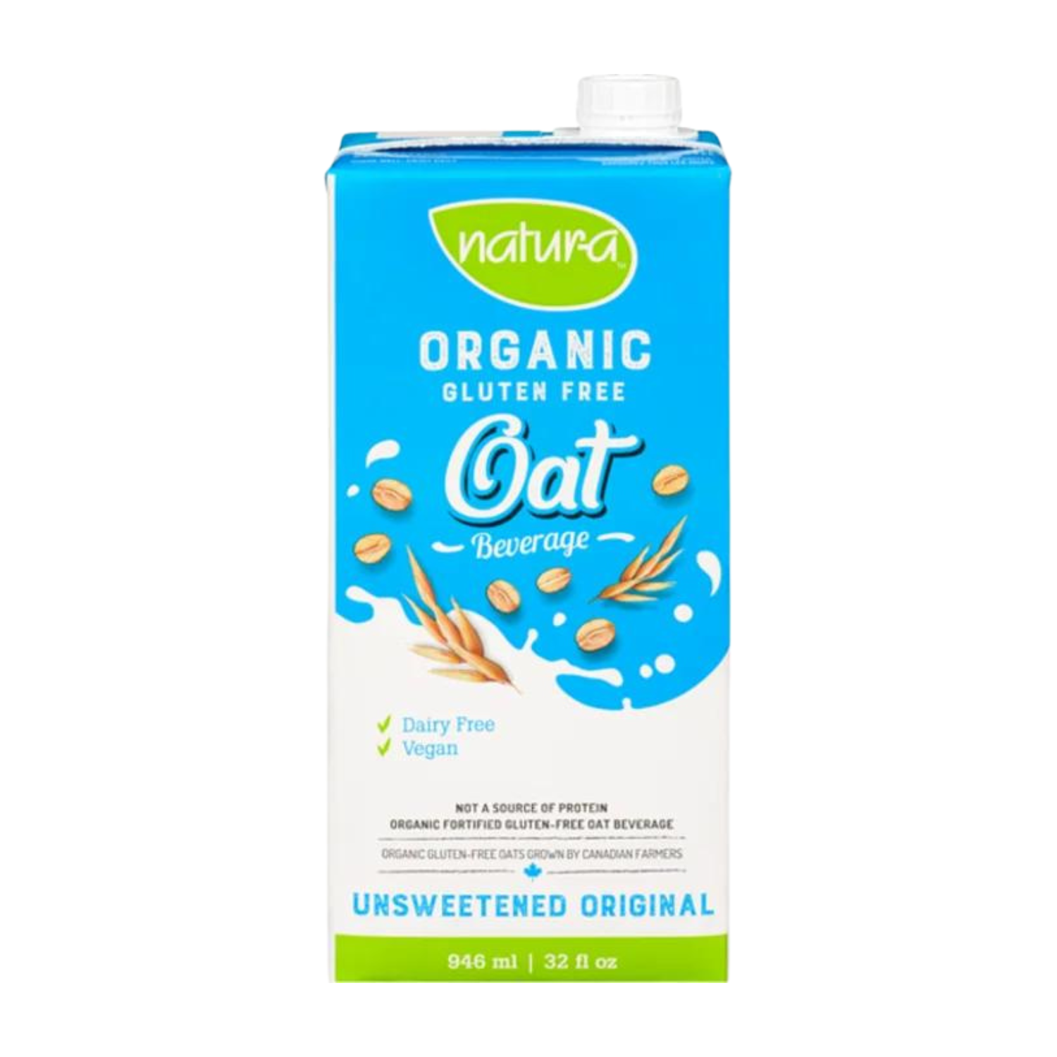 Natura Organic Unsweetened Oat Milk - 946ml – Vegan Supply