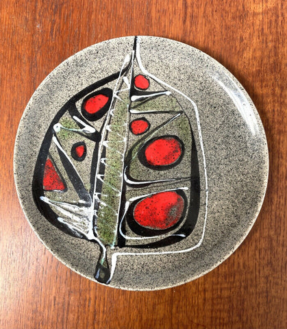 Midcentury Vintage Decorative Ceramic French Wall Plate 1960’s /1624