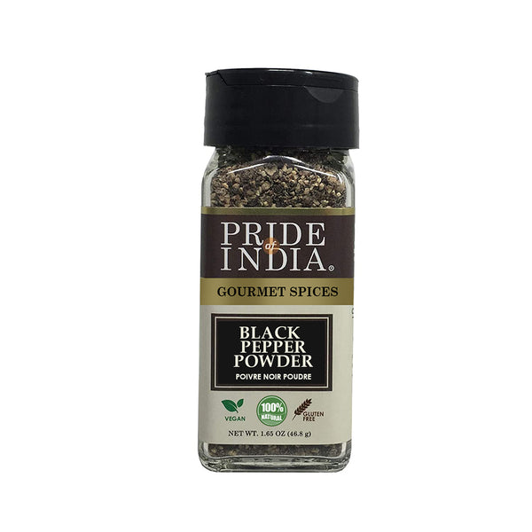 ground black pepper shaker