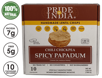 Spicy Chickpea Masala Papadum Lentil Crisp Pride Of India A woman making badminton popular with her talent caught the attention of all media, coaches and players. usd