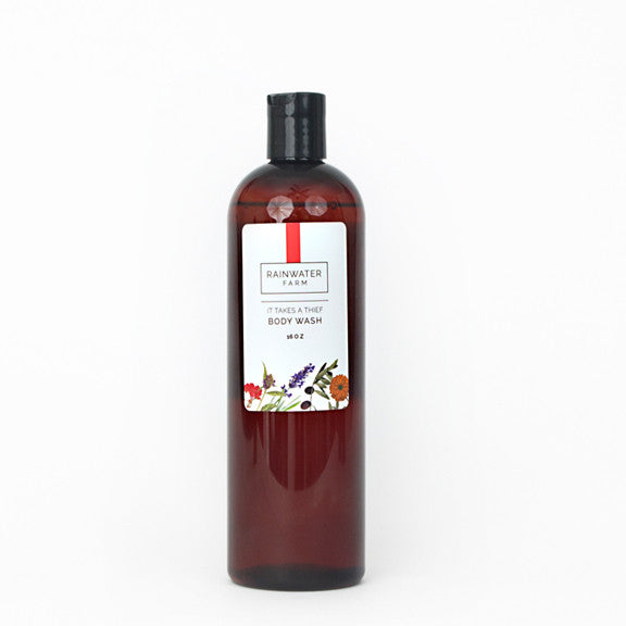 It Takes a Thief Bodywash - Natural Antibacterial - Rainwater Farm