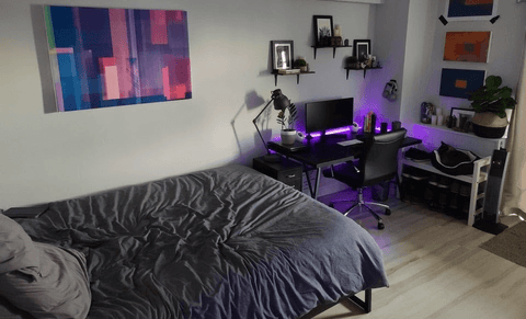 gaming bedroom