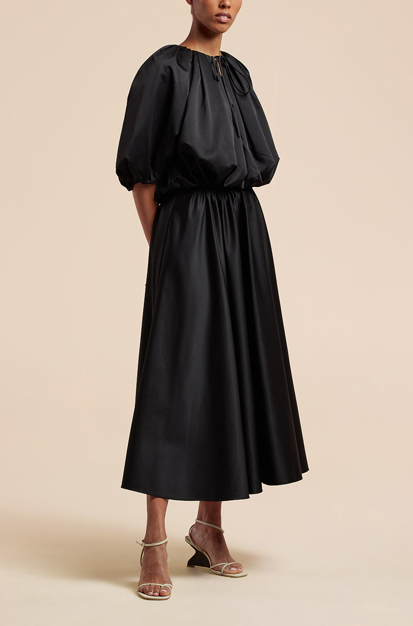 Sateen Midi Skirt - Rebecca Taylor product image