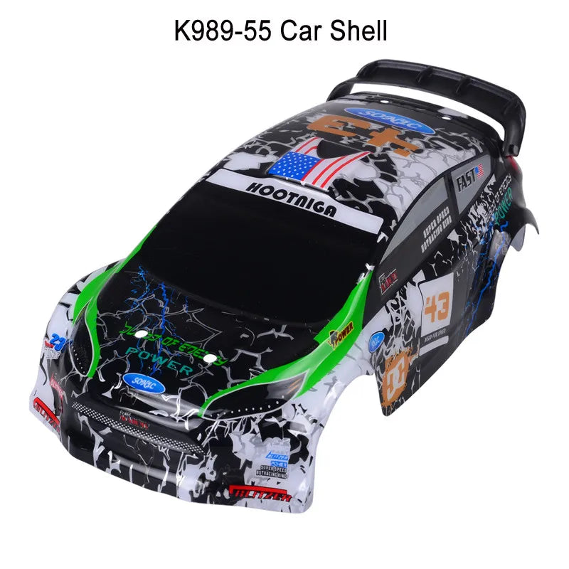 Wltoys RC Car Spare Parts Mosquito Car 1:28 Scale K989 K969 Original Accessories PVC Explosion-Proof Car Shell Cover