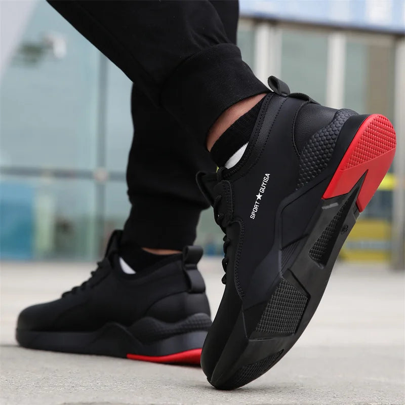 6KV Insulation Safety Work Shoes For Men And Women Waterproof Black Leather Shoes Non-slip Kitchen Shoes Indestructible Boots