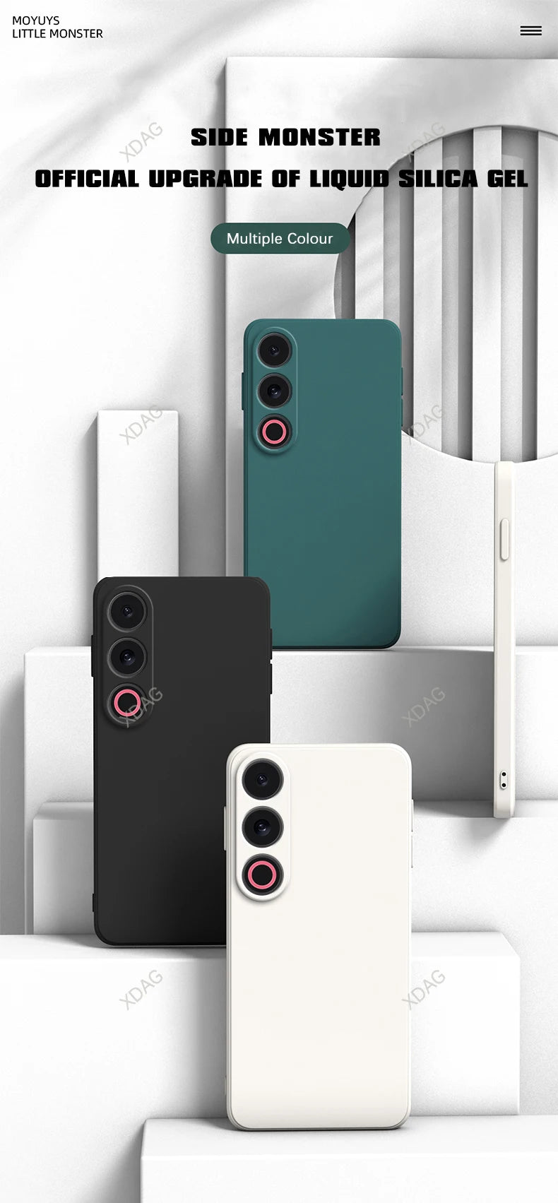 Solid Color Liquid Silicone Phone Case for Meizu 21 Note 20 18 18S 17 Pro 16 Plus th 16th 5G Soft Original Shockproof Back Cover