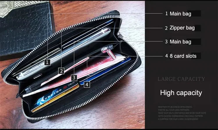 2024 New Cow Genuine Alligator Leather Travel Bags Luxury Men Large Capacity Portable Male Shoulder Bags Brand Travel Duffle Bag