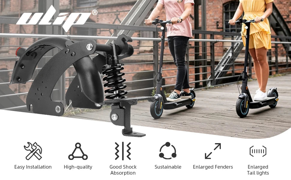 ULIP Suspension For Ninebot Max G30 G30D G30E Electric Scooter Front Rear Shock Absorber Hydraulic Strut Assembly Suspension Kit