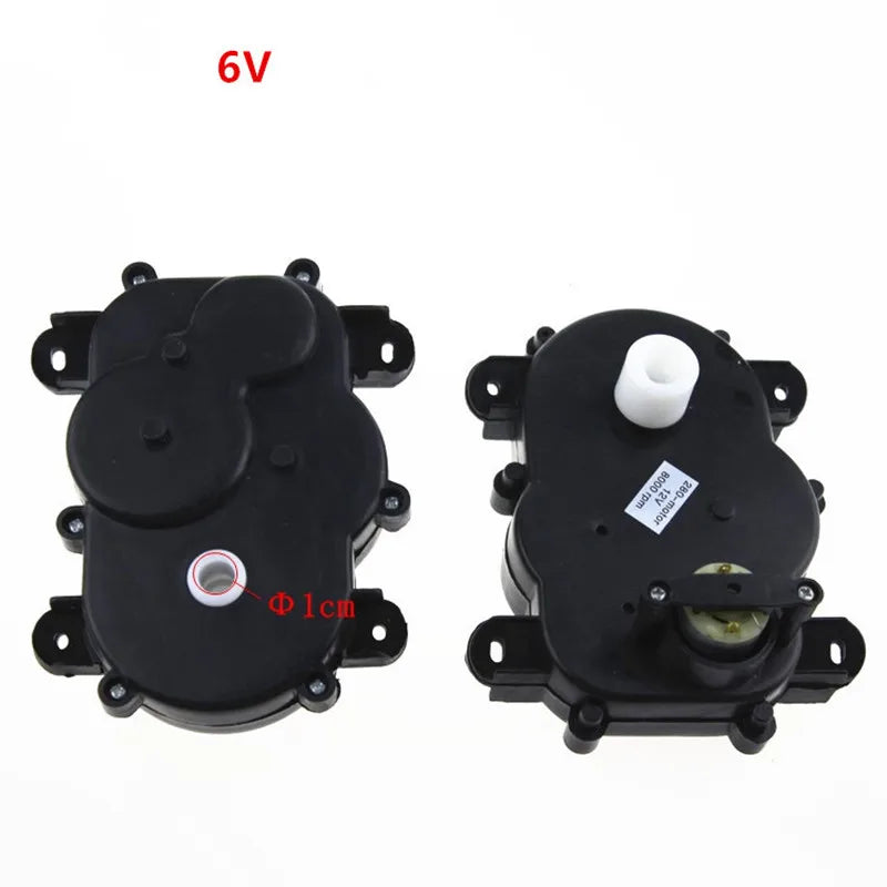 Children's electric vehicle 24V steering shaft motor, 12V/6V Ride on toys servos motor gearbox, Kid's Ride on car steering box