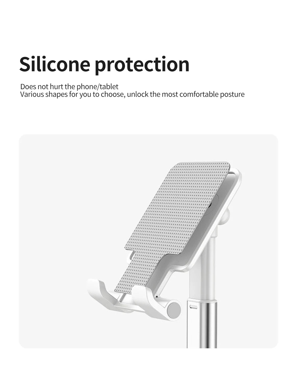 Desk Mobile Phone Holder Stand For IPhone IPad Xiaomi Adjustable Desktop Tablet Holder Universal Table Cell Phone Stand