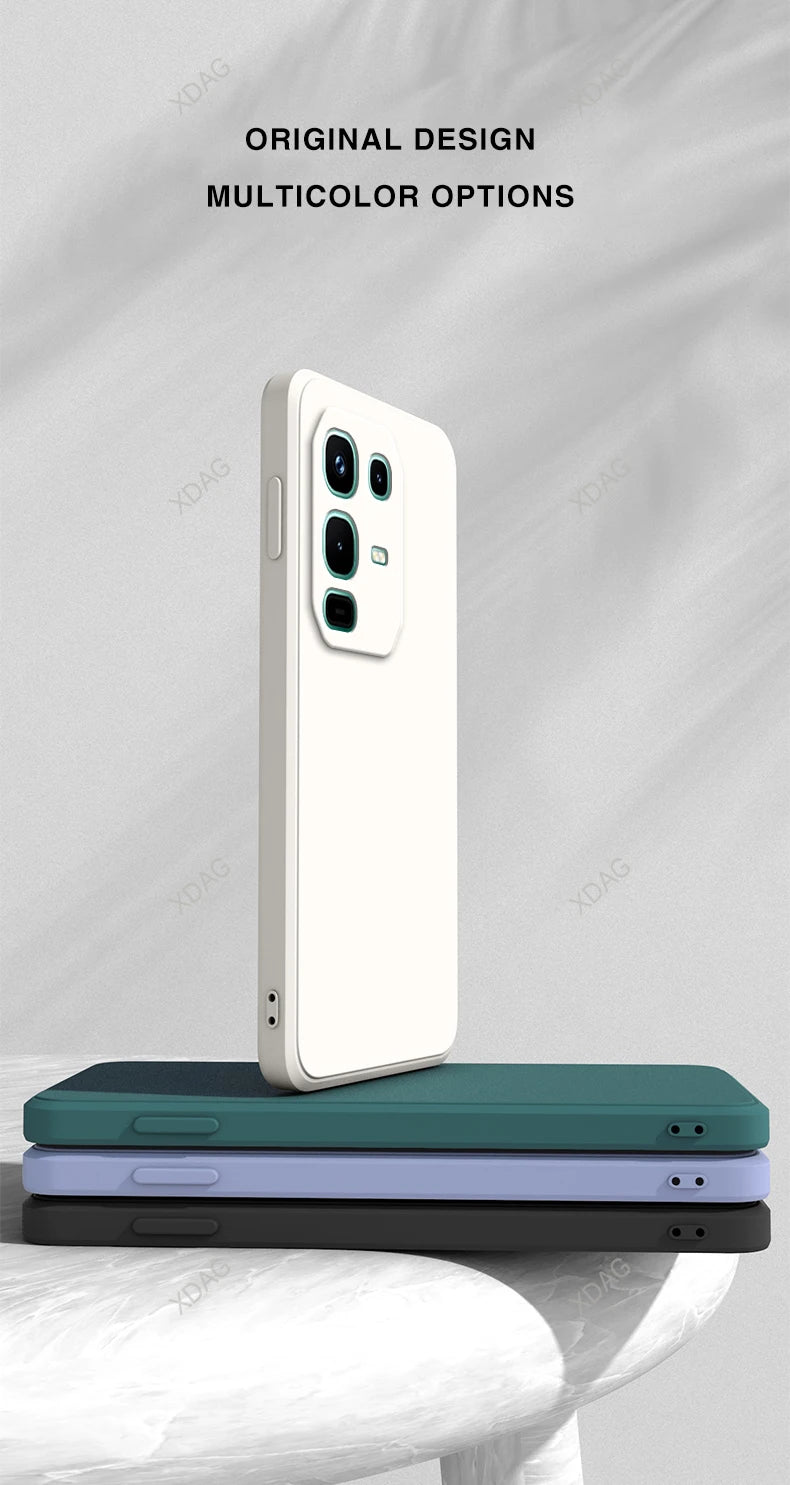 Candy Phone Case for Infinix Note 50 Pro 50Pro 4G Luxury Liquid Original Soft Silicone Camera Protection High Qualtiy Back Cover