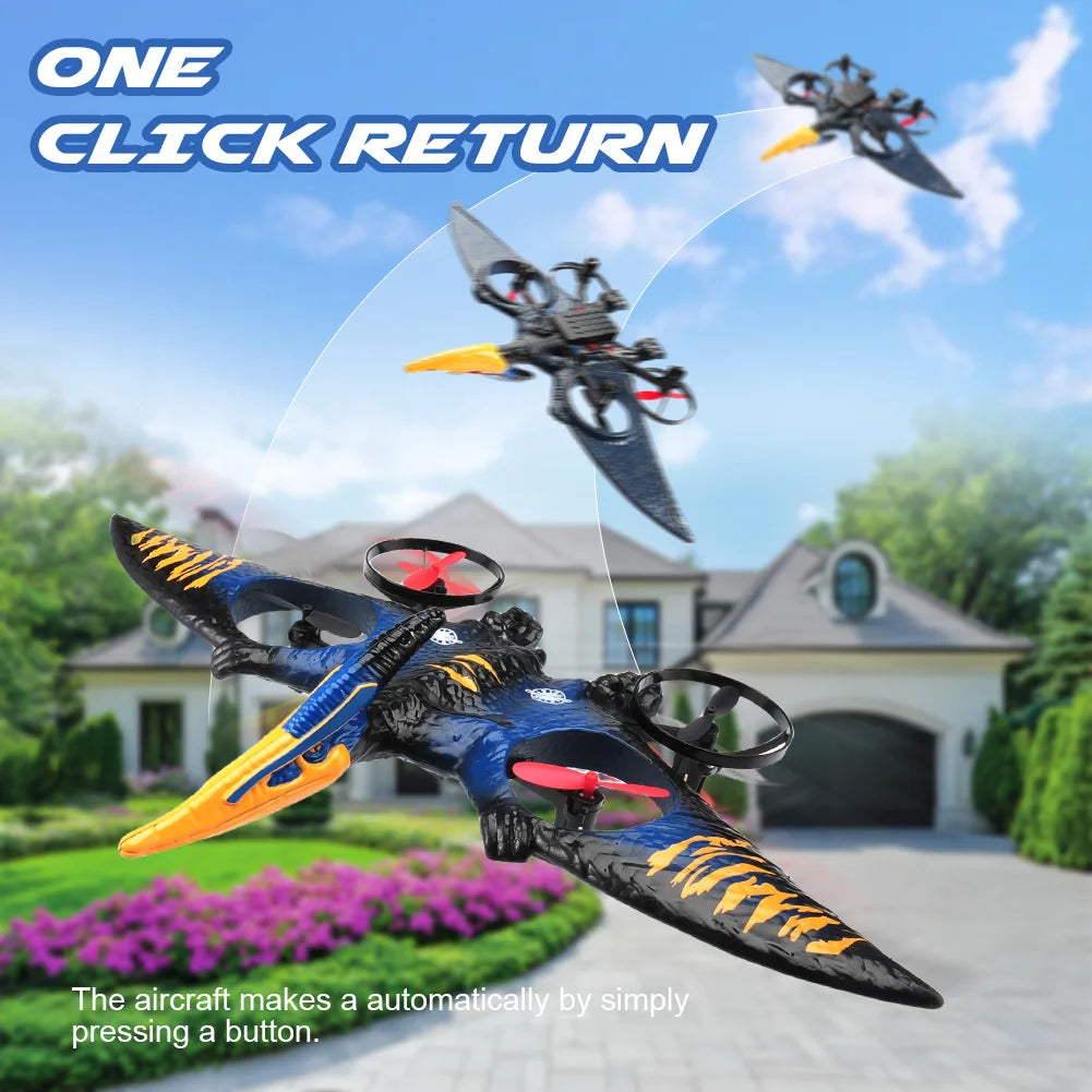 L0712 RC Plane 2.4G Remote Control Aircraft Gravity Sensing Helicopter Glider with Light EPP Foam Fighters for Boys Children