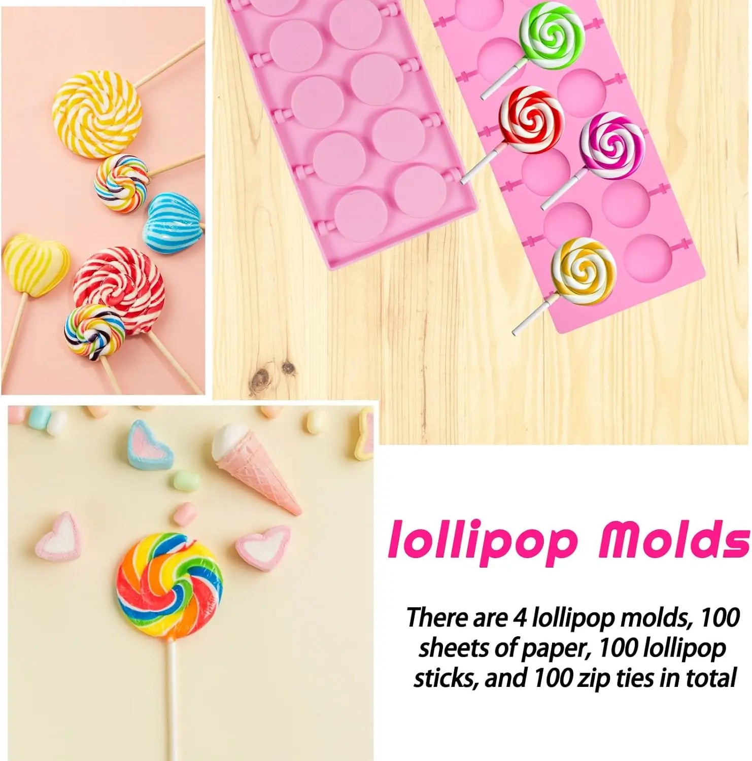12 hole Silicone Lollipop Molds Chocolate candy pop Fondant Mould sugar lolly Chocolate Cookie Candy Maker Party For Children