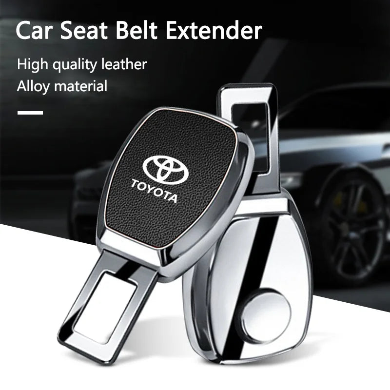 1pc Car Seat Belt Extender Safety Belt Plug Buckle Clip For Toyota Corolla Prius Land Cruiser Rav4 Yaris Hilux CHR Camry Prado