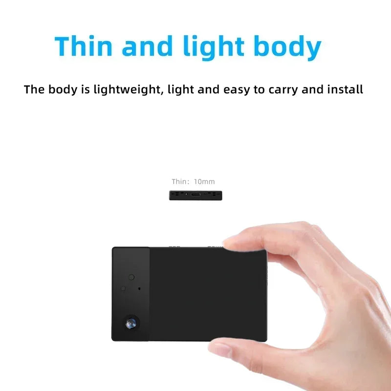 HD 1080P Wireless Wifi Mini Camera Night Vision Thin Camcorder Video Recorder Motion Detect Remote Monitor Surveillance Cam