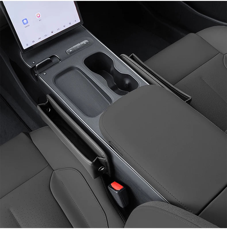 For BMW X5 G05 X6 G06 X7 G07 2019 2020 2021 2022 2023 2024 Car Seat Gap Storage Box Multifunctional Built-in Cover Organizer Bag