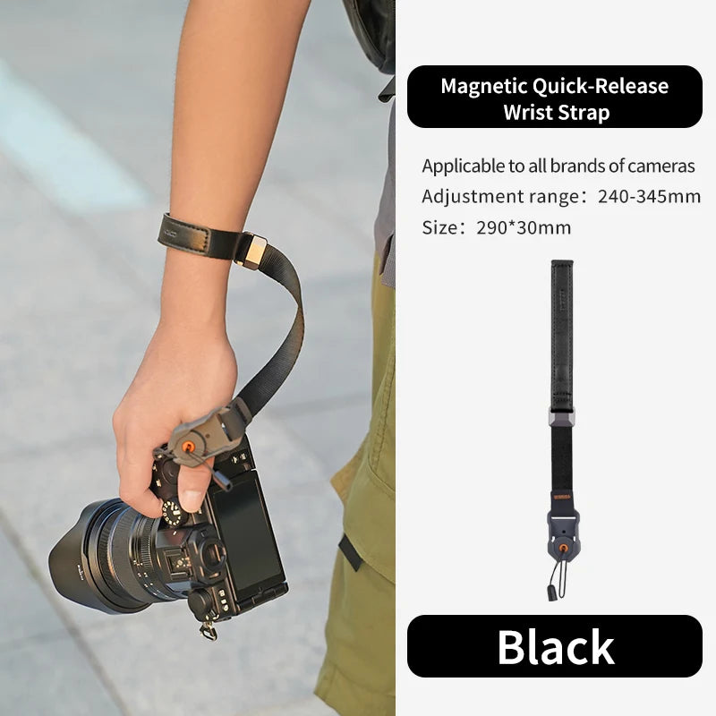 XILETU Camera Wrist Strap Adjustable Quick Release Camera Hand Strap Suitable for DSLR SLR Mirrorless Camera Outdoor Photography