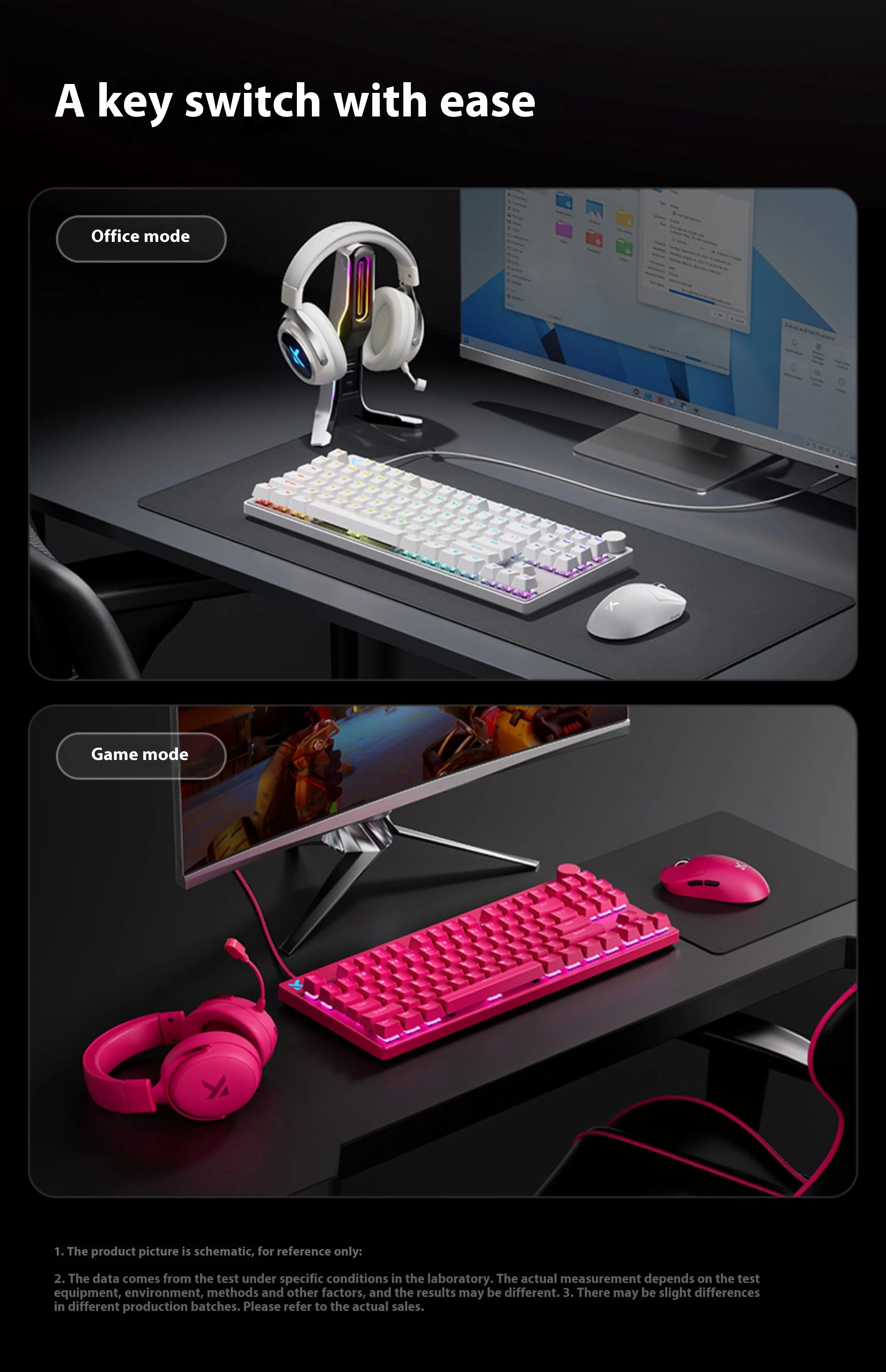 Mchose Mix87 Magnetic Swtich Keyboard Wired Gaming Keyboard 8K+256K Esport 0.08ms Low Latency E-Sports Custom Gamer Accessories