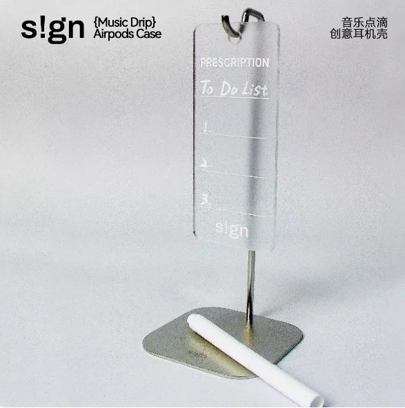 for Airpods Pro1/2 A Drop in The Blood Earphone Case Airpods 4 Wireless Bluetooth Silicone Transparency Earphone Protective Case