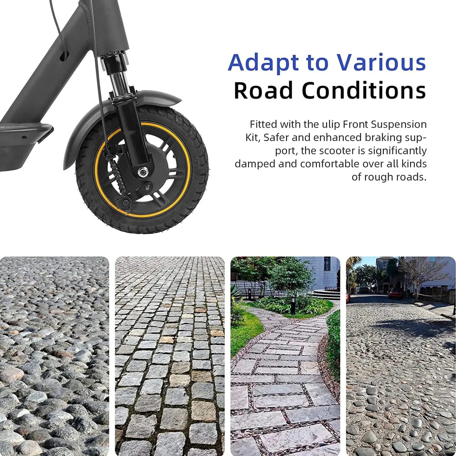 ULIP Suspension For Ninebot Max G30 G30D G30E Electric Scooter Front Rear Shock Absorber Hydraulic Strut Assembly Suspension Kit