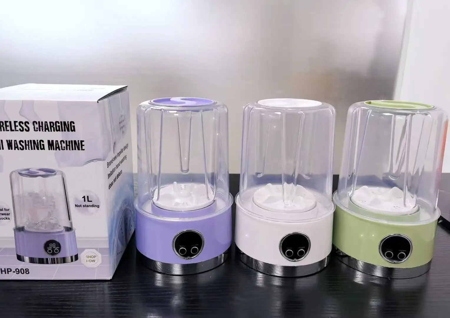 New portable washing machine for washing underwear, underwear, socks, mini charging, fully wireless automatic washing machine