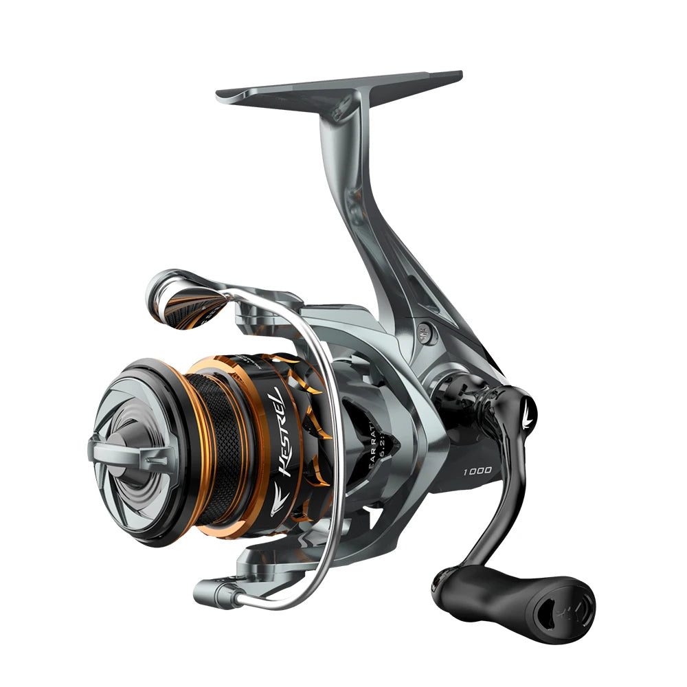 KastKing Kestrel Spin Finesse System Spinning Reel 4.5KG Max Drag 10BB+1RB 6.2:1 Gear Ratio 131g Weight Fishing Reel
