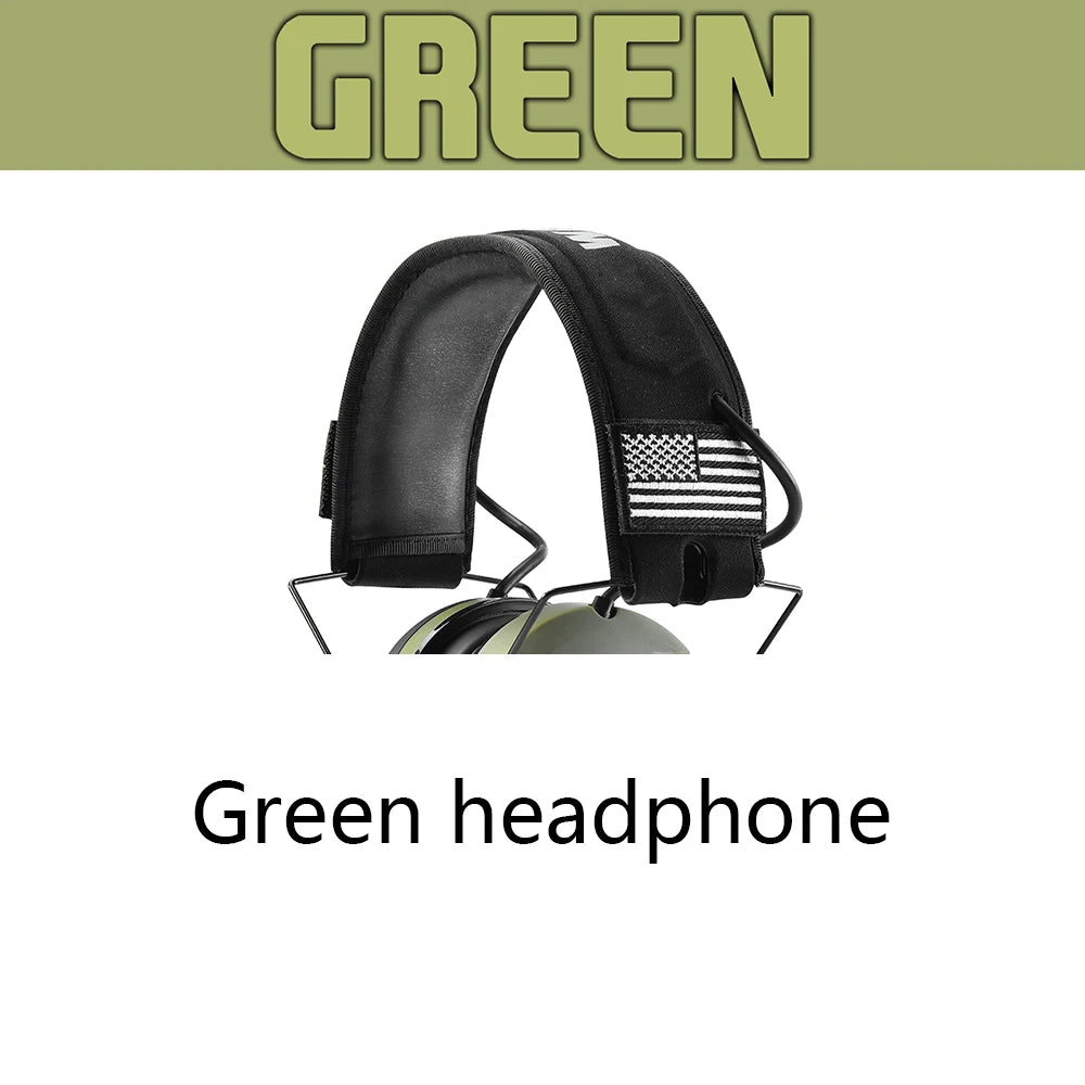 Hunting Shooting Ear Protection Safety Earmuffs Noise Reduction Slim Active Hearing Protector for Tactical Sports NRR23dB