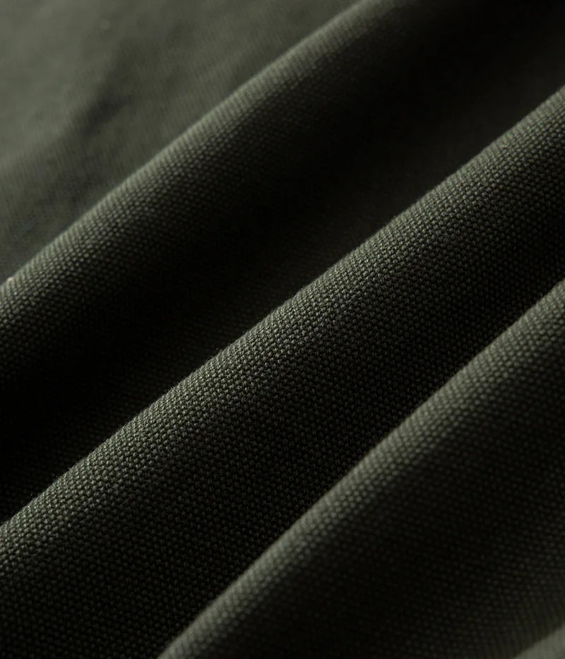 OKONKWO-High Density Canvas Thickened Coat, Outdoor Trekking, Climbing, Camp, Hiking, Travel, Tactical Overalls, Canvas, 15.5oz