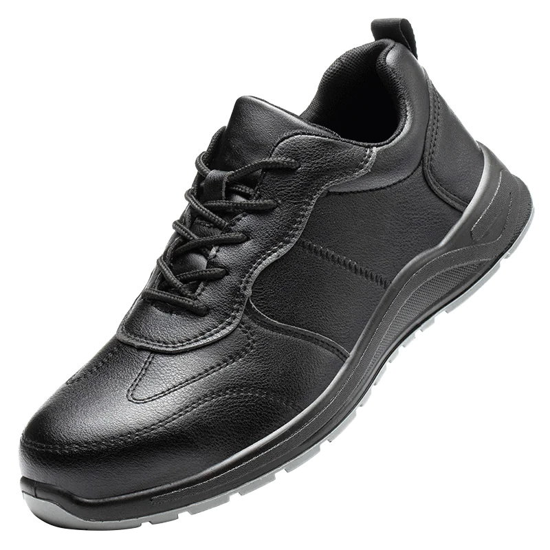 6KV Insulation Safety Work Shoes For Men And Women Waterproof Black Leather Shoes Non-slip Kitchen Shoes Indestructible Boots