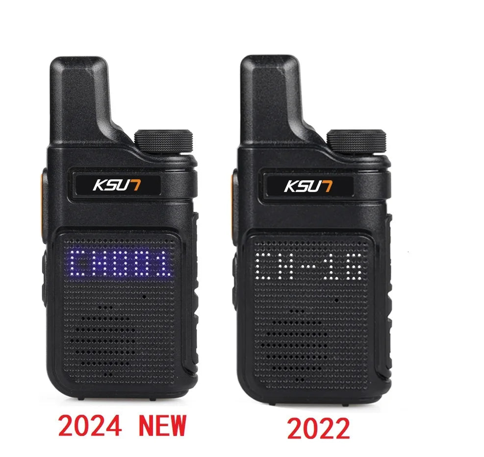 KSUT PMR446 Walkie Talkie 2pcs/1pcs Mini Size Portable Handheld Radio Wireless Set Two Way Radio Station Comunicador Transceiver