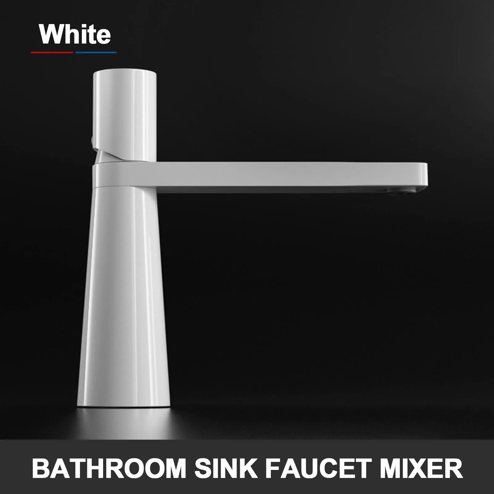 Bathroom Sink Faucet Single Hole Tall High Lavatory Vanity Basin Mixer Tap Commercial Modern Commercial Vessel Sink