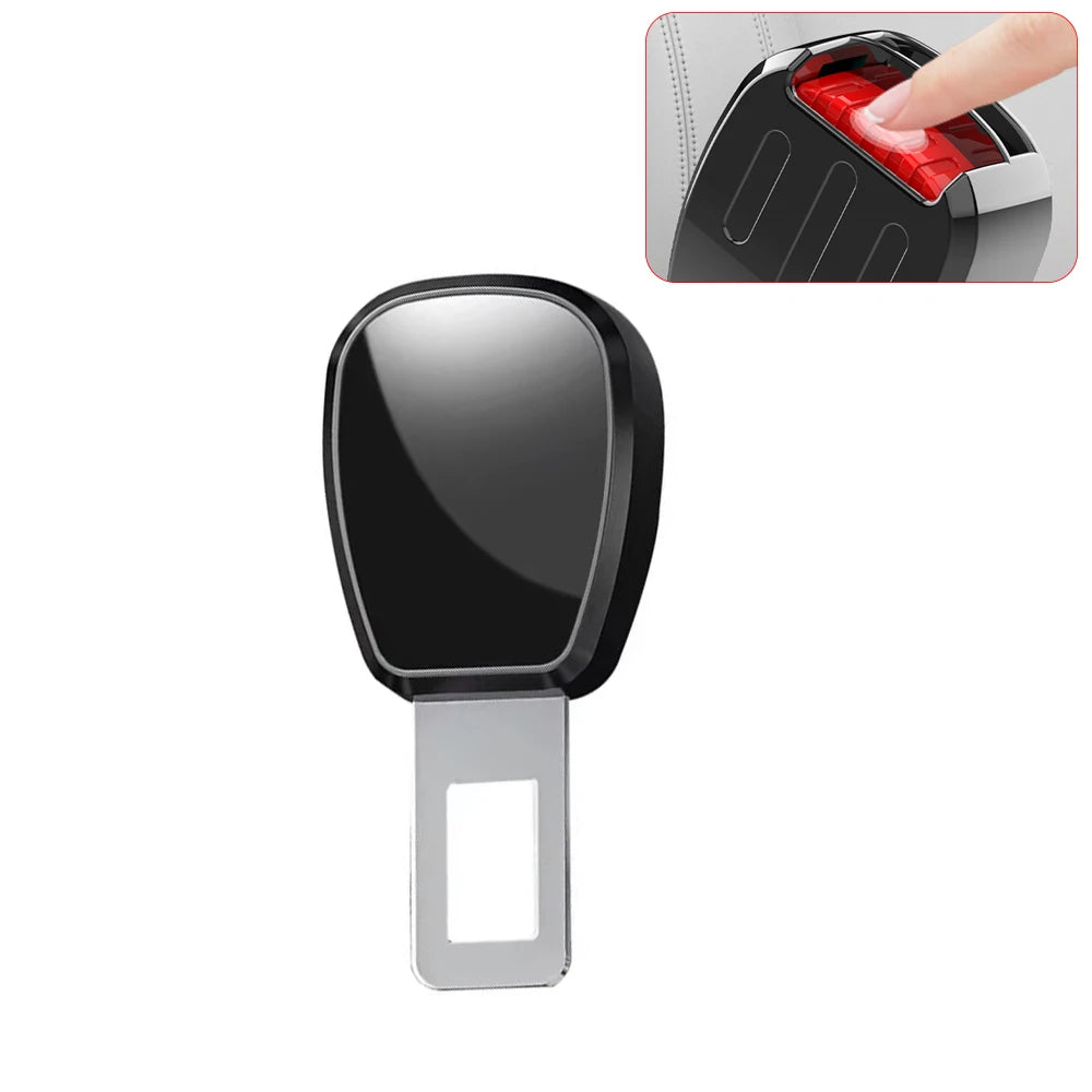 2 PCS Car Seat Belt Clip Extender Safety Seatbelt Lock Buckle Plug Just plug and play Insert Socket Extender Safety Buckle