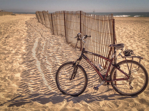 Bike On Beach