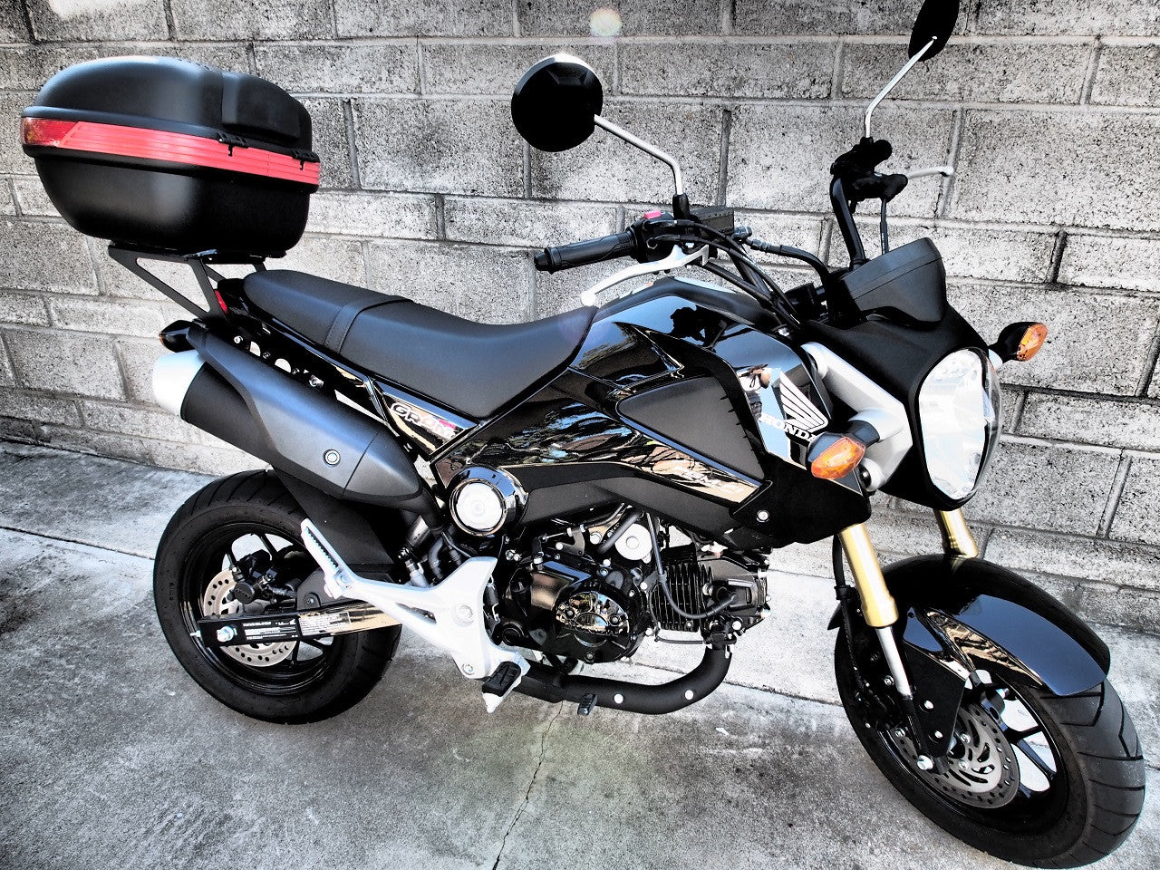 honda grom luggage