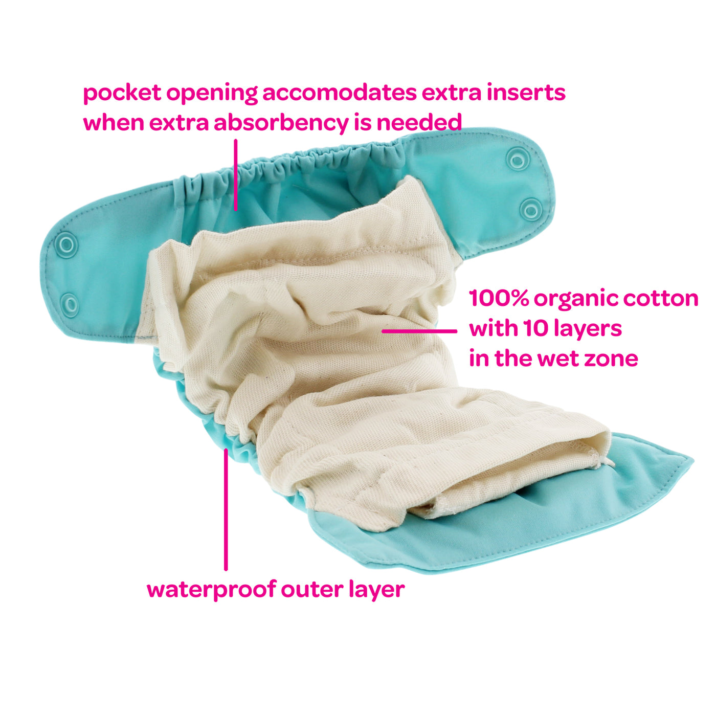 Newborn Simplex in Organic Cotton 