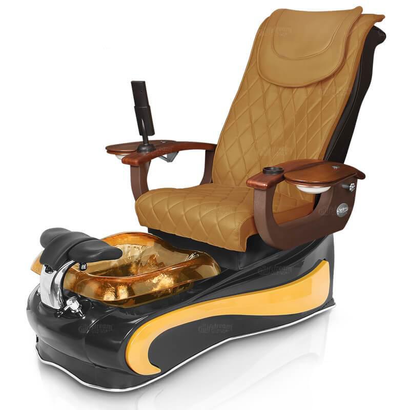 Gulfstream Pedicure Spa Massage Chair La Fleur 4 Free Stool