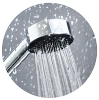 a photo of a shower nozzle
