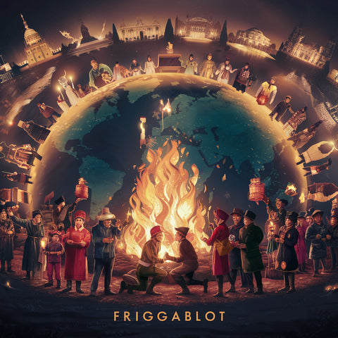 A captivating, global celebration of Friggablot, showcasing diverse cultures and traditions