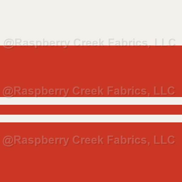 MY HERO COLLECTION - PATRIOTIC STRIPE - White on Red