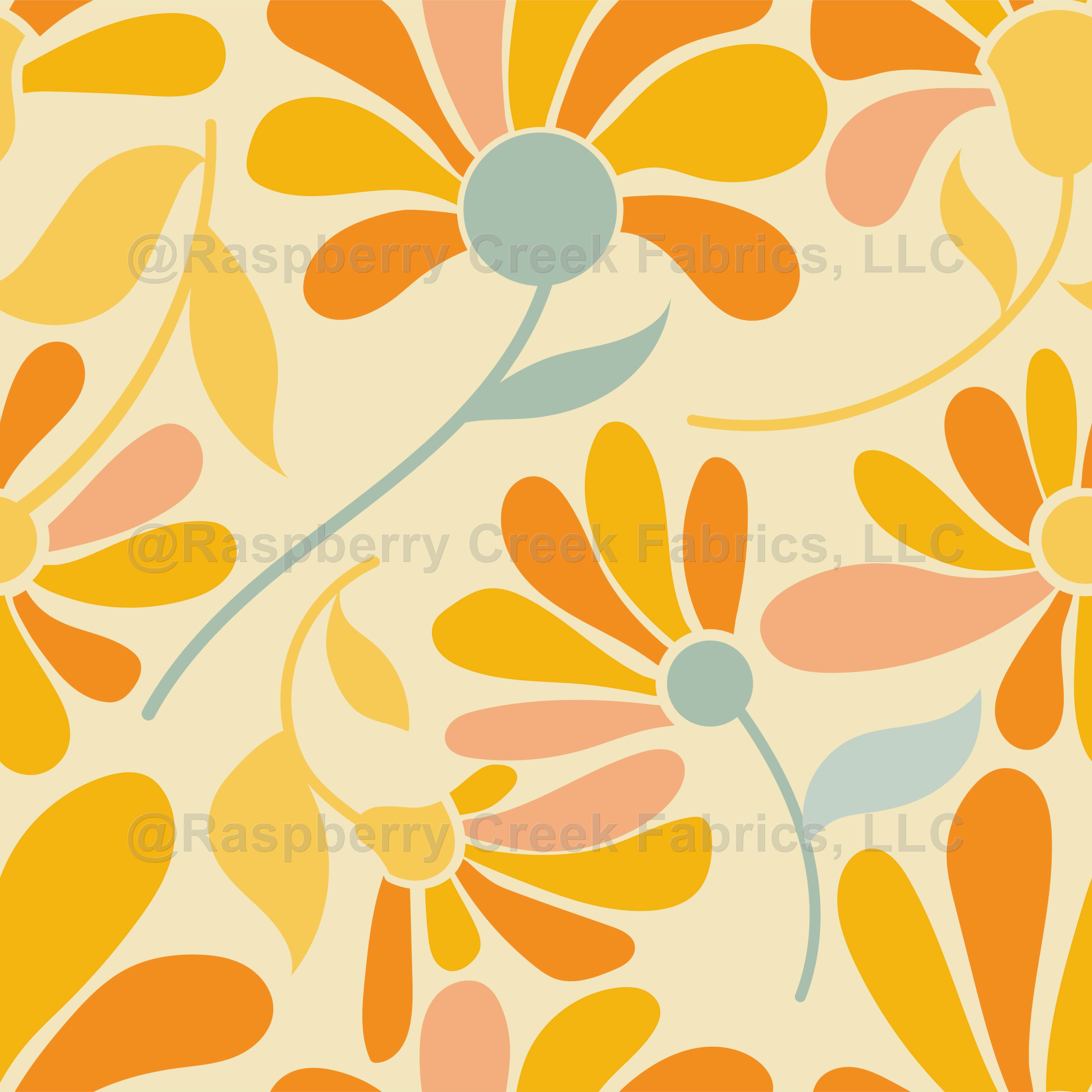 Groovy Flowers Pattern