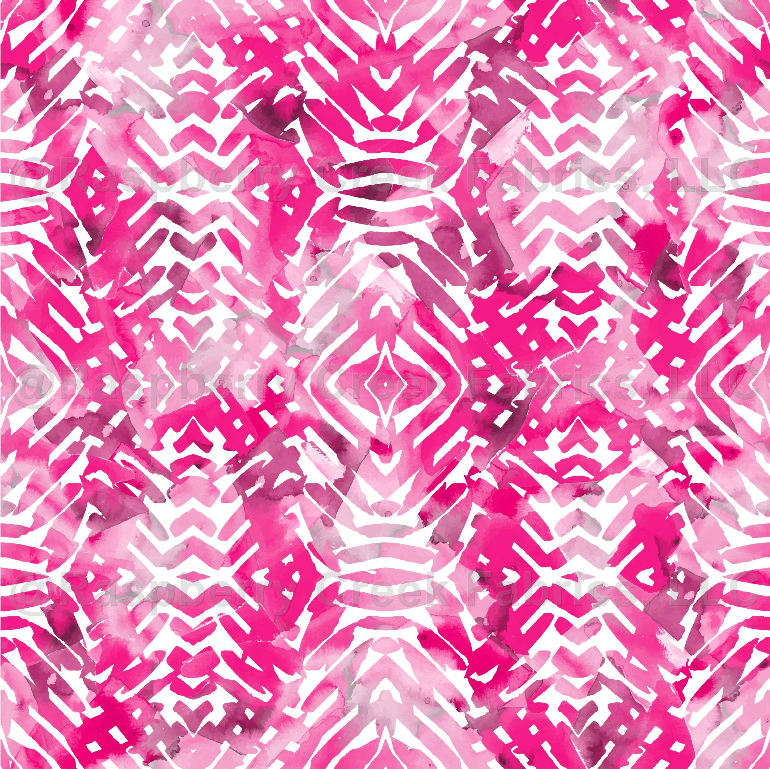 Abstract Collections Snake Skin Pattern In Raspberry, Pink