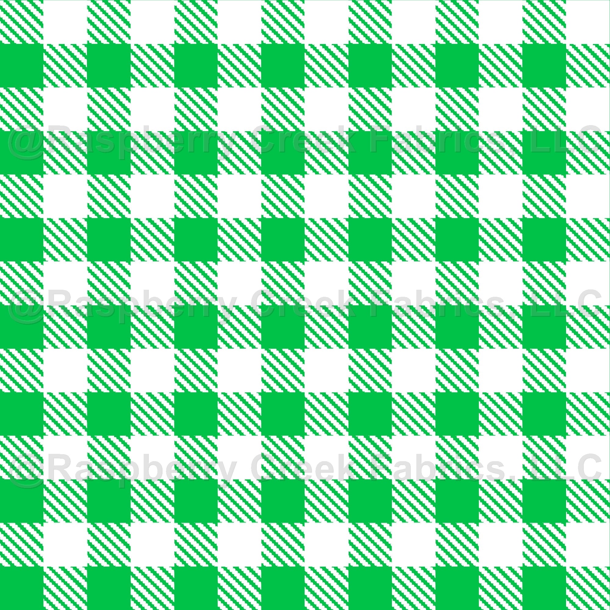 Green Gingham