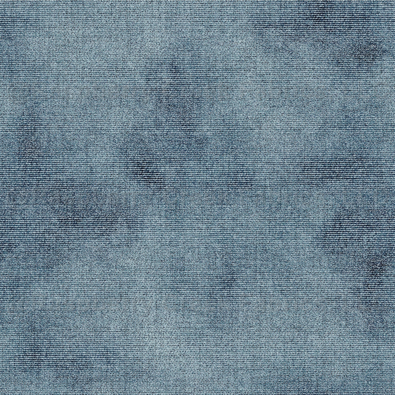 Blue Jean Baby Faux Denim Print - Light Wash Bleached Look (indigo