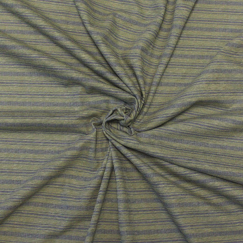 Heathered Mint Green Tri-Blend Jersey Knit Fabric